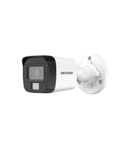 CAMARA HIKVISION BULLET 2MP SMART HYBRID LIGHT IR25M 2.8MM C AUDIO - Securitron Perú