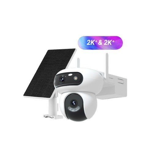 EZVIZ HB90X 2K 4MP + PANEL + BATERIA + WIFI