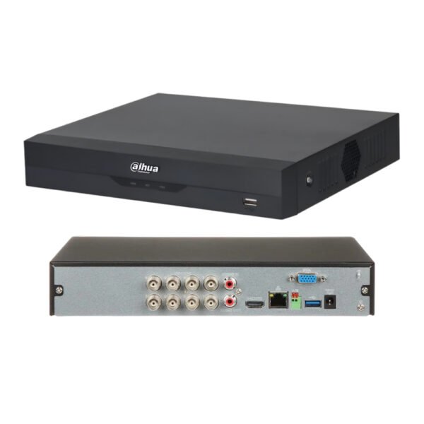 GRABADOR DAHUA XVR WIZSENSE SERIE I3 8CH PENTA-BRID 5MP:1080P 1 BAHÍA HDD AUDIO BI GRABADOR DAHUA XVR WIZSENSE SERIE I3 8CH PENTA-BRID 5MP/1080P 1 BAHÍA HDD AUDIO BI