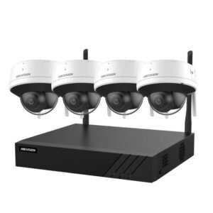 KIT CAMARAS HIKVISION EASYLINK WIFI 6 NVR 8 CH + 4 DOMO 4MP